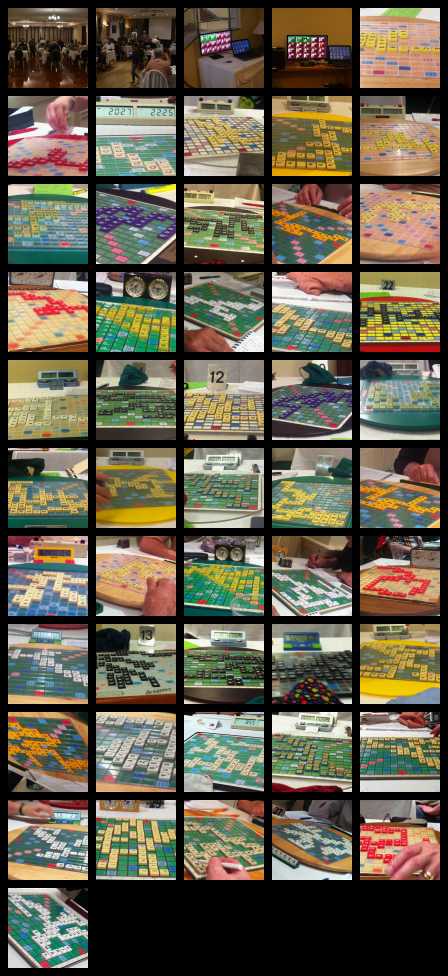 contact sheet