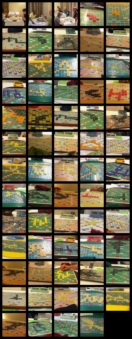 contact sheet